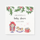 Serviette En Papier Baby shower Nutcracker (Devant)