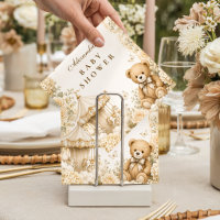 Baby Shower Ours Brun Fantaisiste