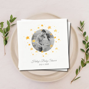 Serviette En Papier Baby shower photo Twinkle Little Star