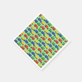 Serviette En Papier Baby shower pour les camions (Coin)