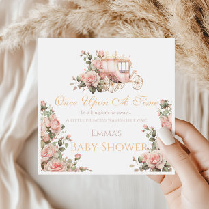 Serviette En Papier Baby shower Princess Carrie Vintage rose Roses