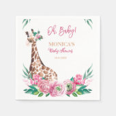 Serviette En Papier Baby shower serviettes (Devant)