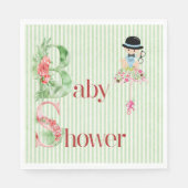 Serviette En Papier Baby shower serviettes pour garçon (Devant)