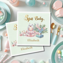Baby shower spa