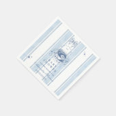 Serviette En Papier Baby shower Tea Party (Coin)