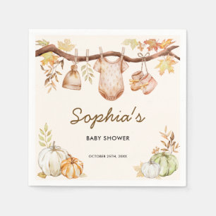 Serviette En Papier Baby Shower Tombez Amoureux