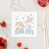 Serviette En Papier Baby TAZ™ & BUGS BUNNY™ Team Cute (En situation)