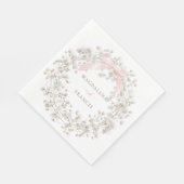 Serviette En Papier baby's breath | mariage (Coin)