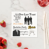 Serviette En Papier Bachelor (En situation)