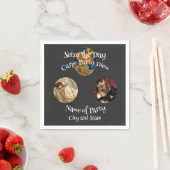 Serviette En Papier Bachelor 2024 Happy Hour Retraite (En situation)