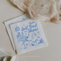 Bachelorette de ski Dernier Toast sur les pistes