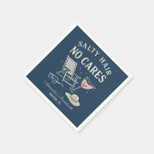 Serviette En Papier Bachelorette Dernière Toast Breeze (Coin)