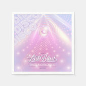 Serviette En Papier Bachelorette Retro Dernier Blast Disco v2 ID928 (Devant)