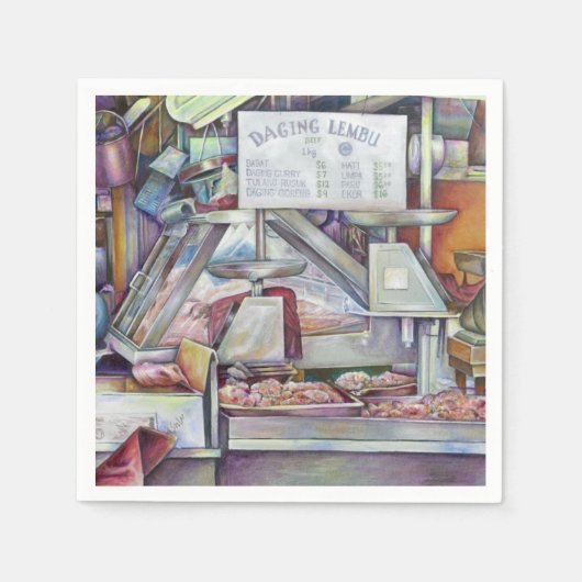 Serviette En Papier Back in Ten Minutes, Forgot my Wife's Birthday (Devant)