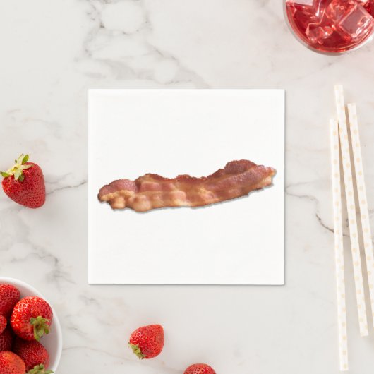Serviette En Papier Bacon (En situation)