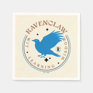 Serviette En Papier Badge de fierté de la maison RAVENCLAW™ Blue Eagle