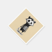 Serviette En Papier Badger de blaireau (Coin)