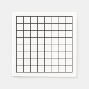 Serviette En Papier Baduk, événement 9x9 Go Board