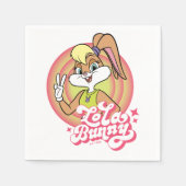 Serviette En Papier Bagues Lola Retro LOONEY TUNES™ (Devant)