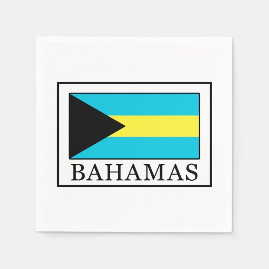 Serviette En Papier Bahamas (Devant)