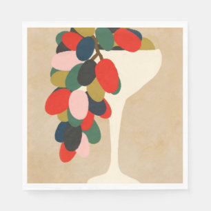 Serviette En Papier Baie de raisins