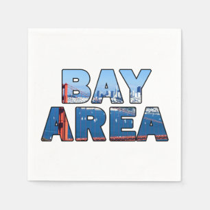 Serviette En Papier Baie de San Francisco