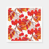 Serviette En Papier Baies d'automne (Devant)