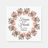 Serviette En Papier Baies De Forêt En Mémoire Amoureuse (Devant)