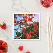 Serviette En Papier Baies rouges (En situation)