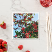 Serviette En Papier Baies rouges (En situation)