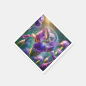 Serviette En Papier Baignade des colibris dans un Iris (Coin)