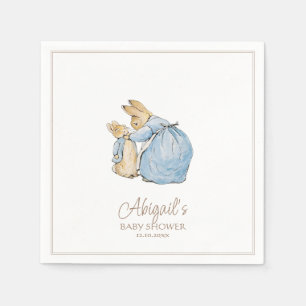 Serviette En Papier Bain de bébé lapin classique