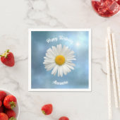 Serviette En Papier Baise blanche gaie (En situation)