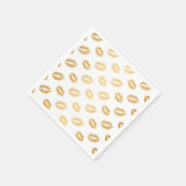Serviette En Papier Baisers brillants (Coin)