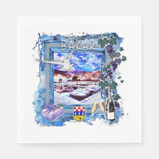 Serviette En Papier Bakar (Devant)