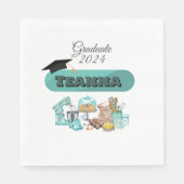 Serviette En Papier Baking Graduation Anniversaire Plaque papier de la (Devant)