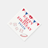 Serviette En Papier Bal Ball Boy Fête d'Anniversaire de baseball migno (Coin)