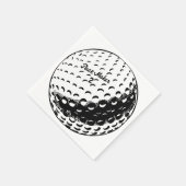 Serviette En Papier Bal de golf (Coin)