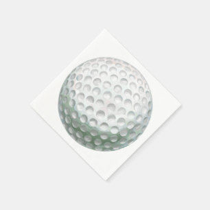 Serviette En Papier Bal de golf