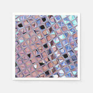 Serviette En Papier Bal miroir Disco super pour la fête de danse