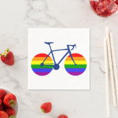 Serviette En Papier Balade En Vélo Pride (En situation)