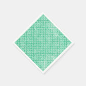 Serviette En Papier Balances de sirène Aqua Étoiles Papier serviettes (Coin)