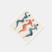 Serviette En Papier Balayage (Coin)