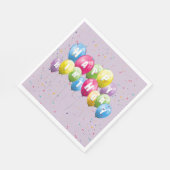 Serviette En Papier Balcons et Confetti (Coin)