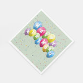 Serviette En Papier Balcons et Confetti (Coin)