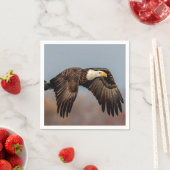 Serviette En Papier Bald Eagle en vol (En situation)