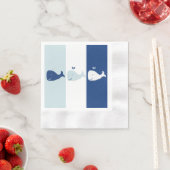 Serviette En Papier Baleine (En situation)