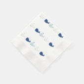 Serviette En Papier Baleine (Coin)
