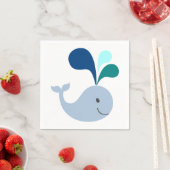 Serviette En Papier Baleine (En situation)