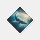 Serviette En Papier baleine côtière/marine (Coin)